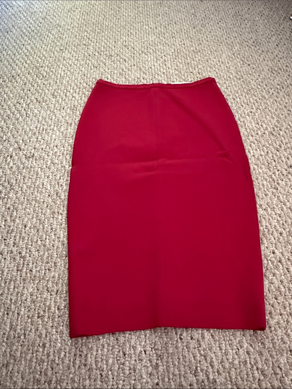 Diane Von Furstenberg Red Pencil Skirt